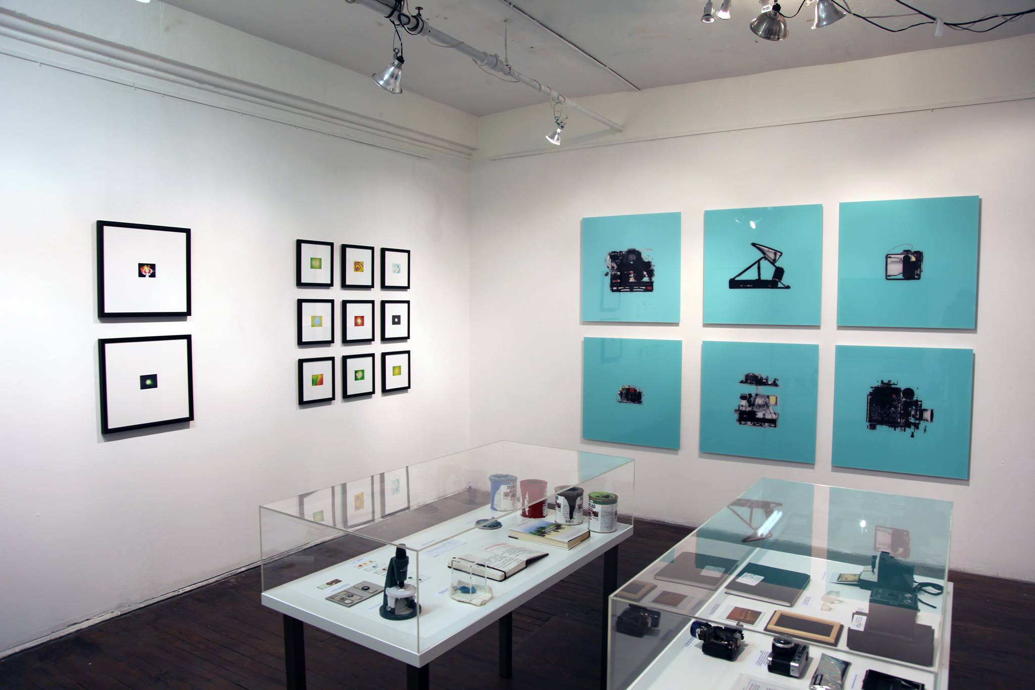 2-D sciart on view at the Visual Voice Gallery