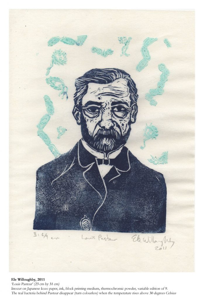 Print of Louis Pasteur
