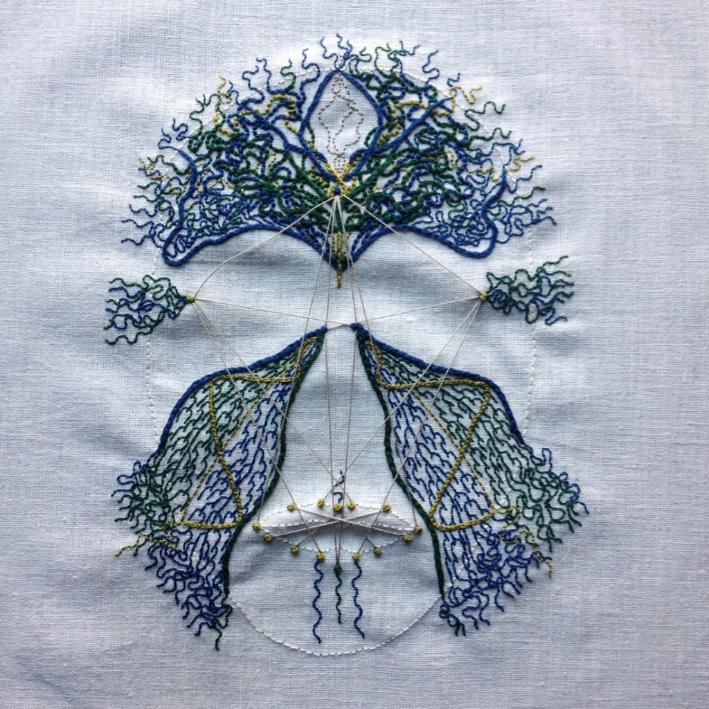 an embroidered look at Face Paresthesia 