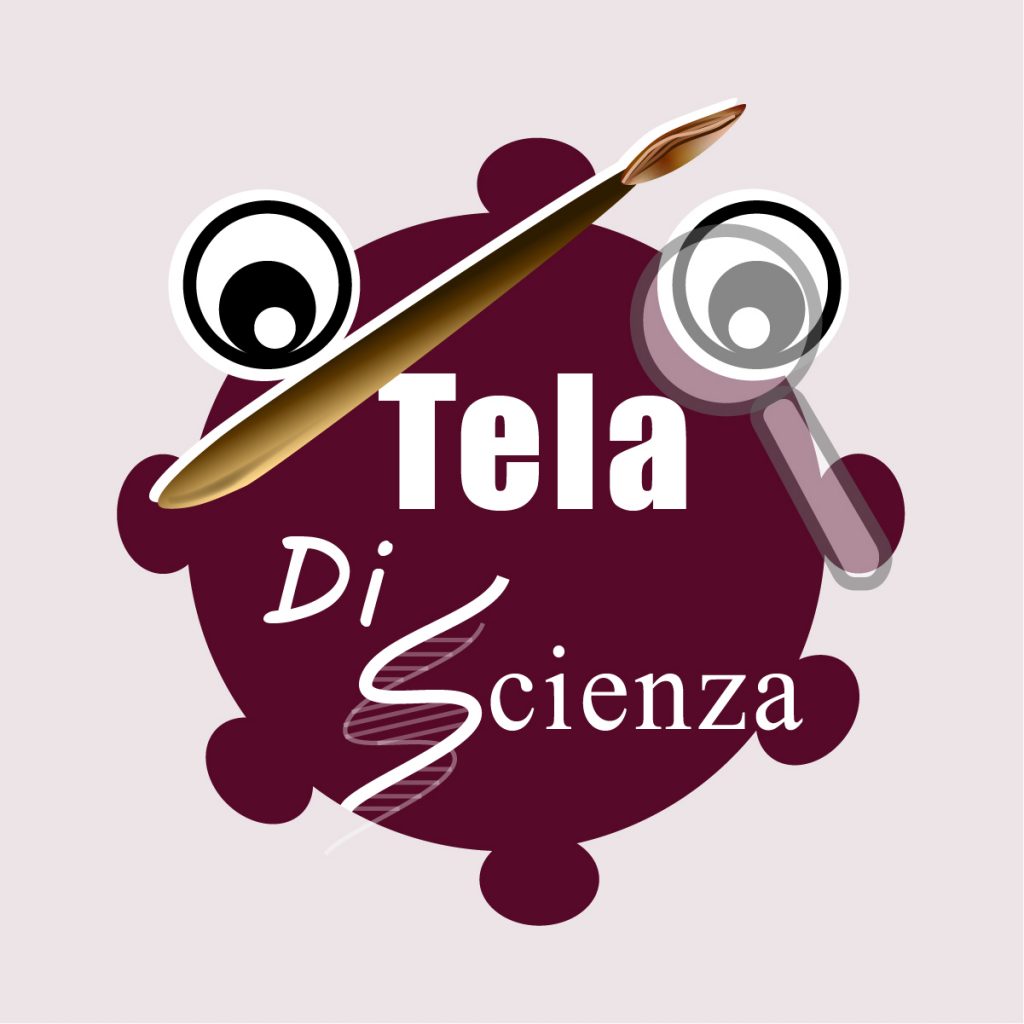 Freelance brand logo of Tela di Scienza- Rutuja's Brand (meaning science canvas in Italian) by Rutuja Chalke 