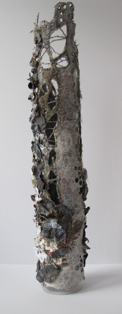 Cylinder that looks like a decaying tree branch.